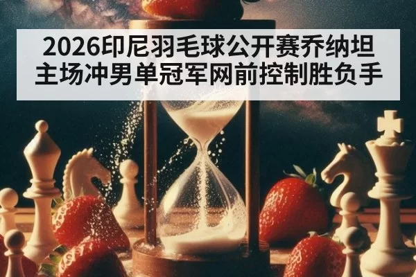 2026印尼羽毛球公开赛乔纳坦主场冲男单冠军网前控制胜负手